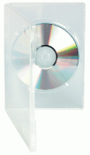 100 Slim Jewel 1 DVD VE-100 clear